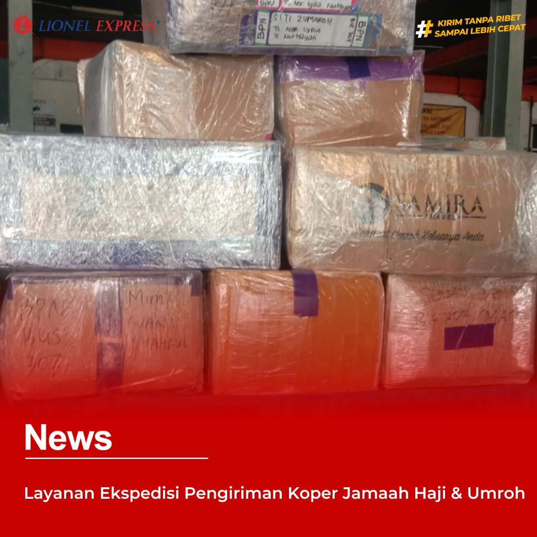 Layanan Ekspedisi Pengiriman Koper Jamaah Haji  Umroh